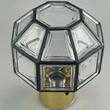60s 70s lamp light ceiling lamp Limburg glass space age design 60s 70s