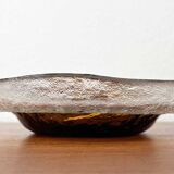 Mid-century Finnish glass bowl by Pertti Santalahti for Humppila, 1960s, set of 2.