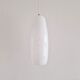 Suspension en verre de Murano blanc par Massimo Vignelli pour Venini, Italie 1960's