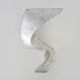 Large minimalist terracotta wall light from toscot italy