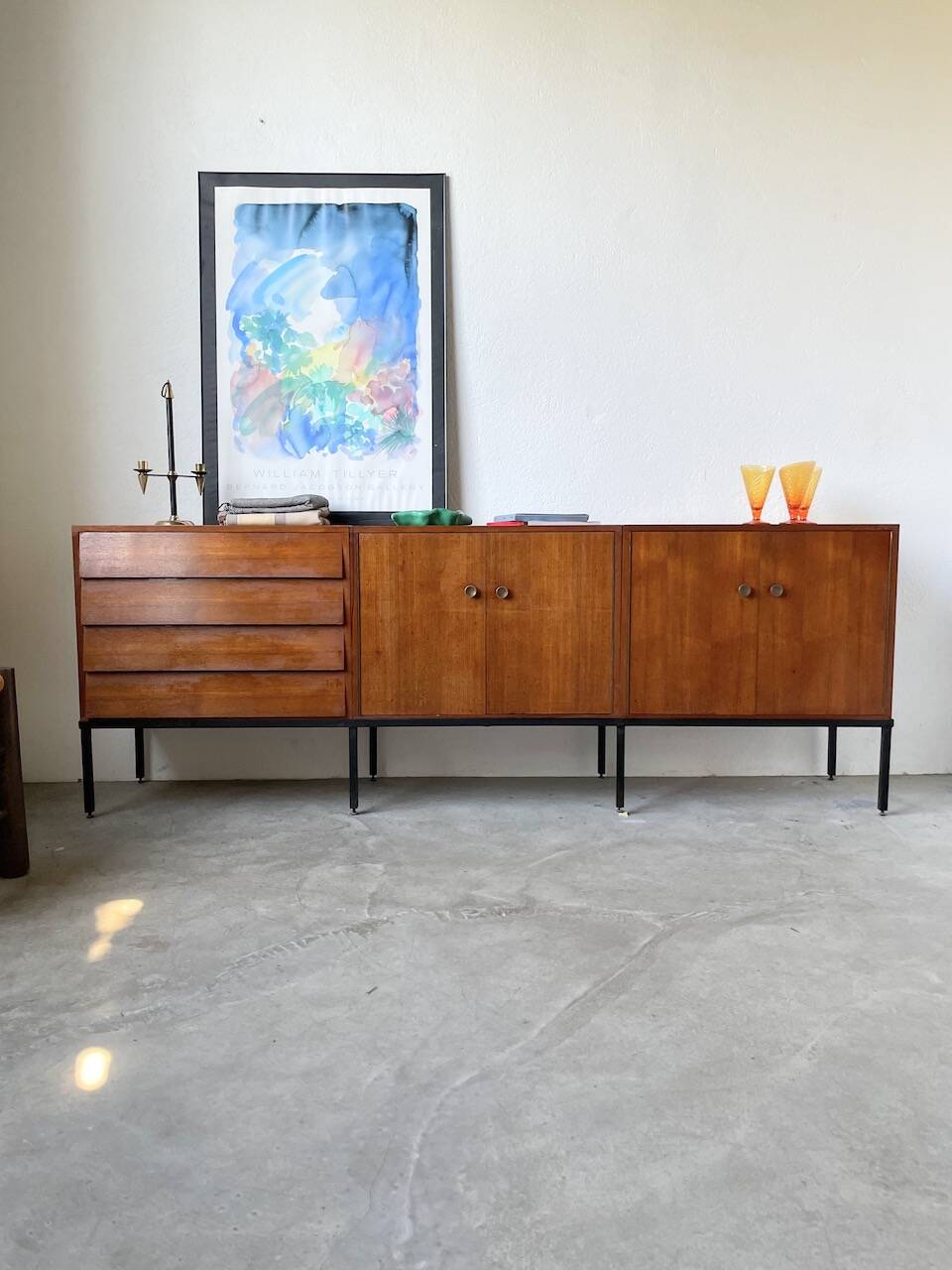 Vintage 50s modernist sideboard