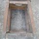 Old wooden stool