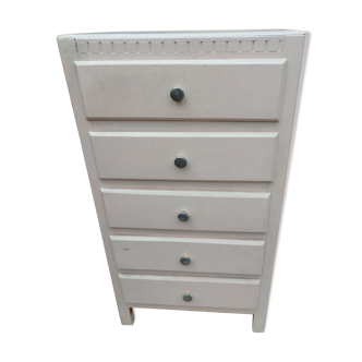 Vintage white dresser