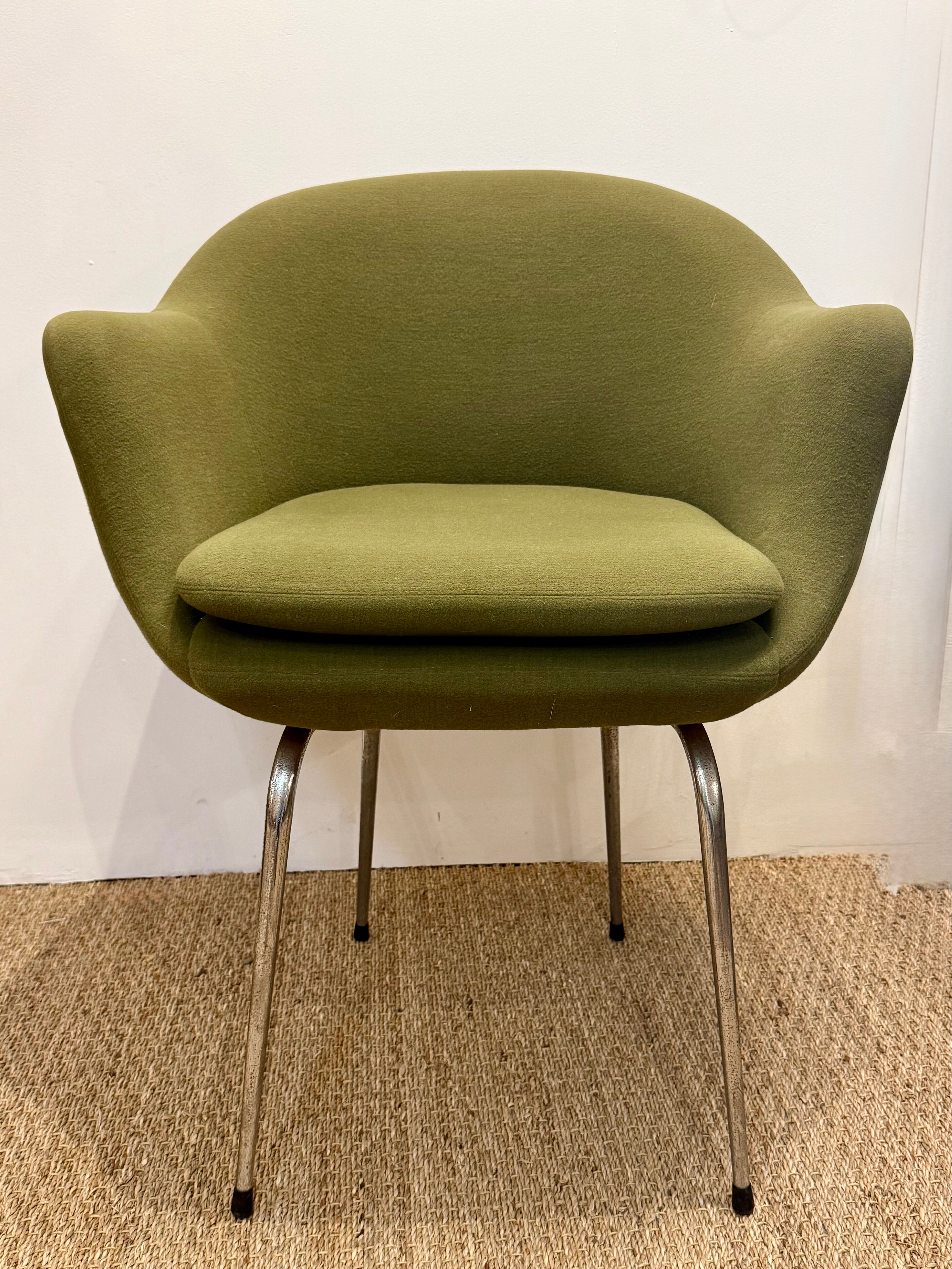 Vintage green armchair