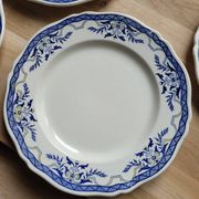 Lot de 6 assiettes à dessert Villeray de Luneville