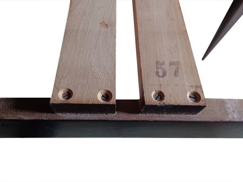 Vintage Scandinavian dining table from the 1960s, extendable, made of rosewood.