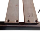 Vintage Scandinavian dining table from the 1960s, extendable, made of rosewood.