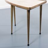 Modern Italian sculptural side table from the 1960s