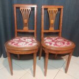 Pair of art deco chairs