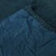 Tapis kilim turc décoratif bleu profond 4x8, 128x235 cm