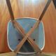 Set de 5 chaises scandinaves 1958
