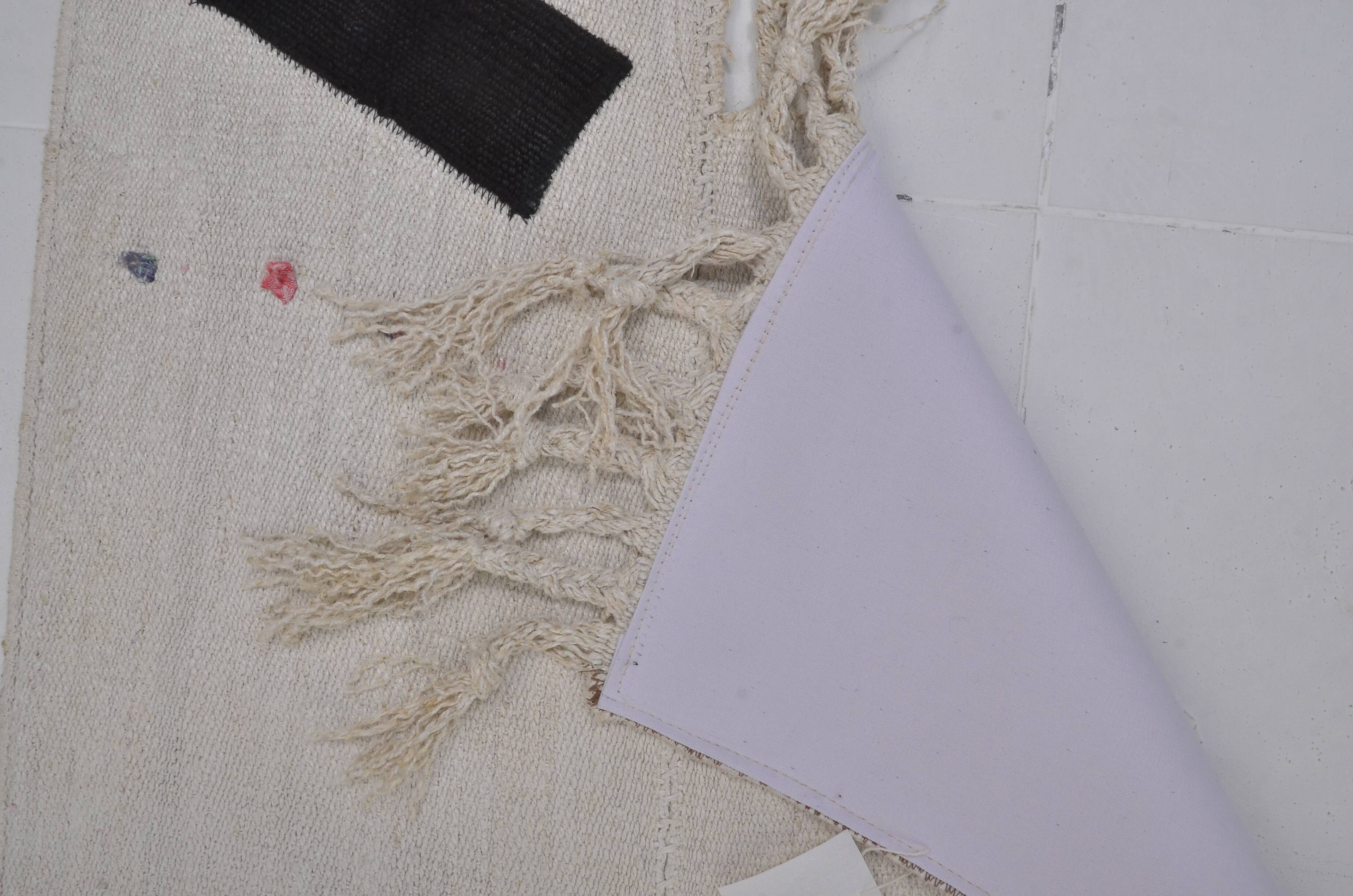 Vintage White Hmep Kilim Rug sku3878