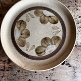 6 dessert plates Sarreguemines Atelier d'Art de Lorraine