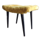 Stool footrest compass wood moumoute vintage Scandinavian design