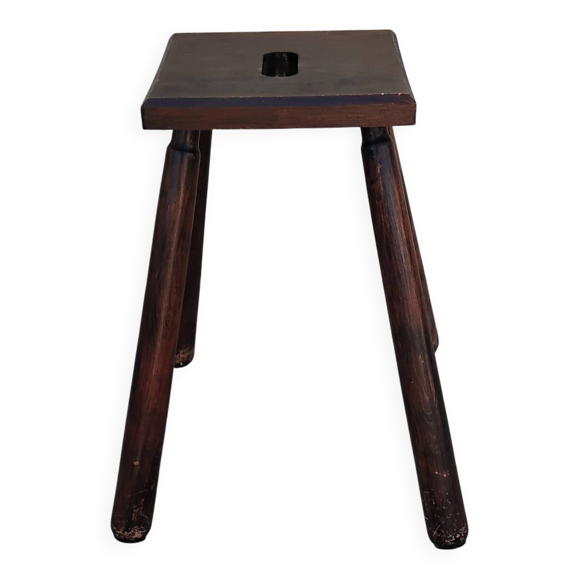 Old vintage farm stool