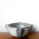 Vintage stoneware ashtray mortar