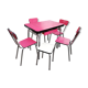 Table and chairs/stabonet in 60s formica