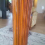 60's orange soliflore vase