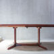 Danish oval rosewood dining table, 1960s