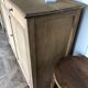 Raw oak sideboard