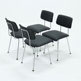 Set of 4 dining chairs Gispen 1263 by AR Cordemeijer 1960