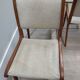 6 chaises pieds compas