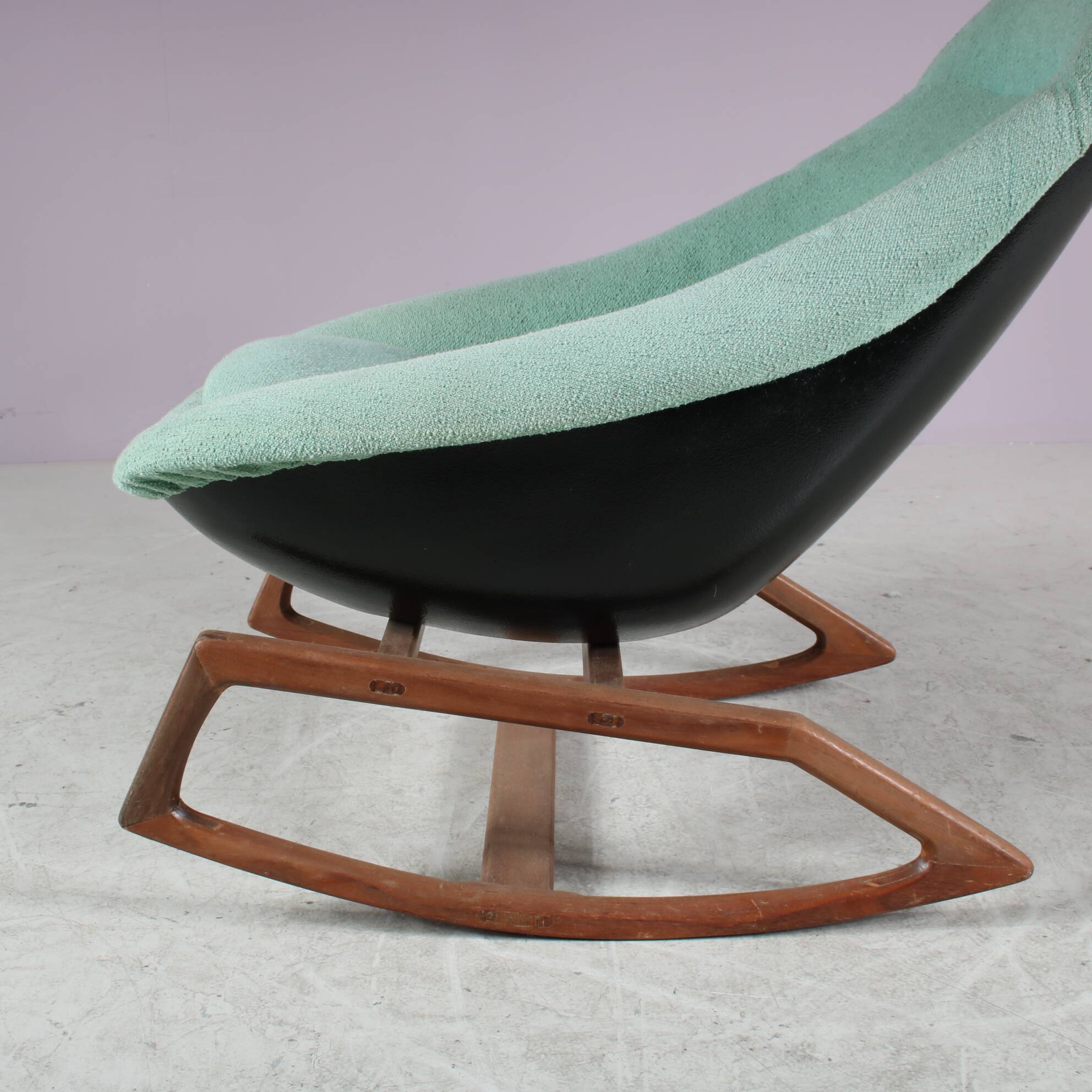 1960s “Gemini” rocking chair by Walter S. Chenery for Lurashell, UK