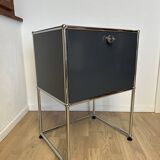 USM Haller side table in Anthracite Grey