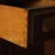 Vintage oak pedestal desk