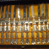 Housewife 51 piecesMétal Argentée Achille Princet 1879