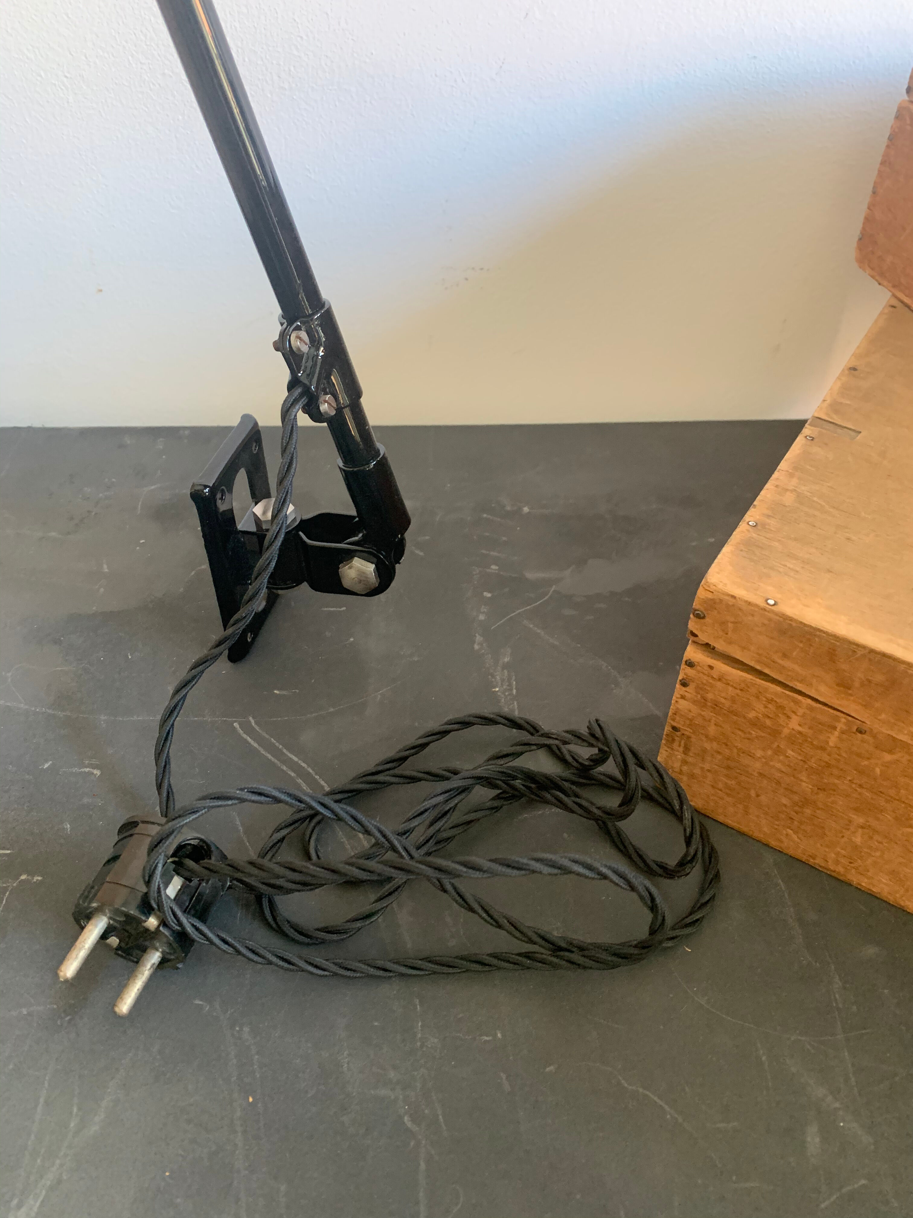 Wall Bauhaus Lamp, Germany, 1940s