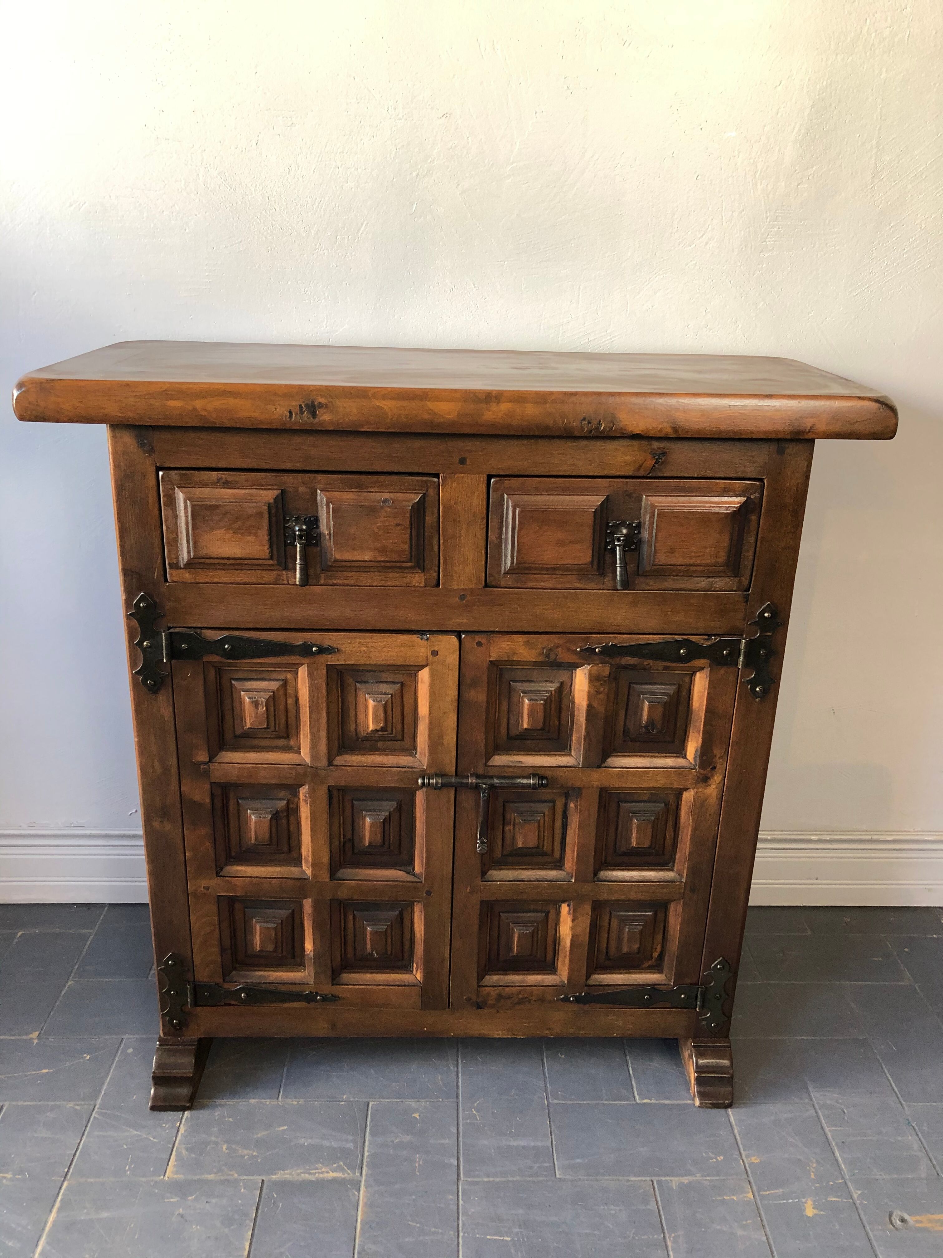 Antique walnut sideboard