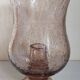 Vintage Biot blown glass tealight holder