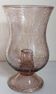 Vintage Biot blown glass tealight holder