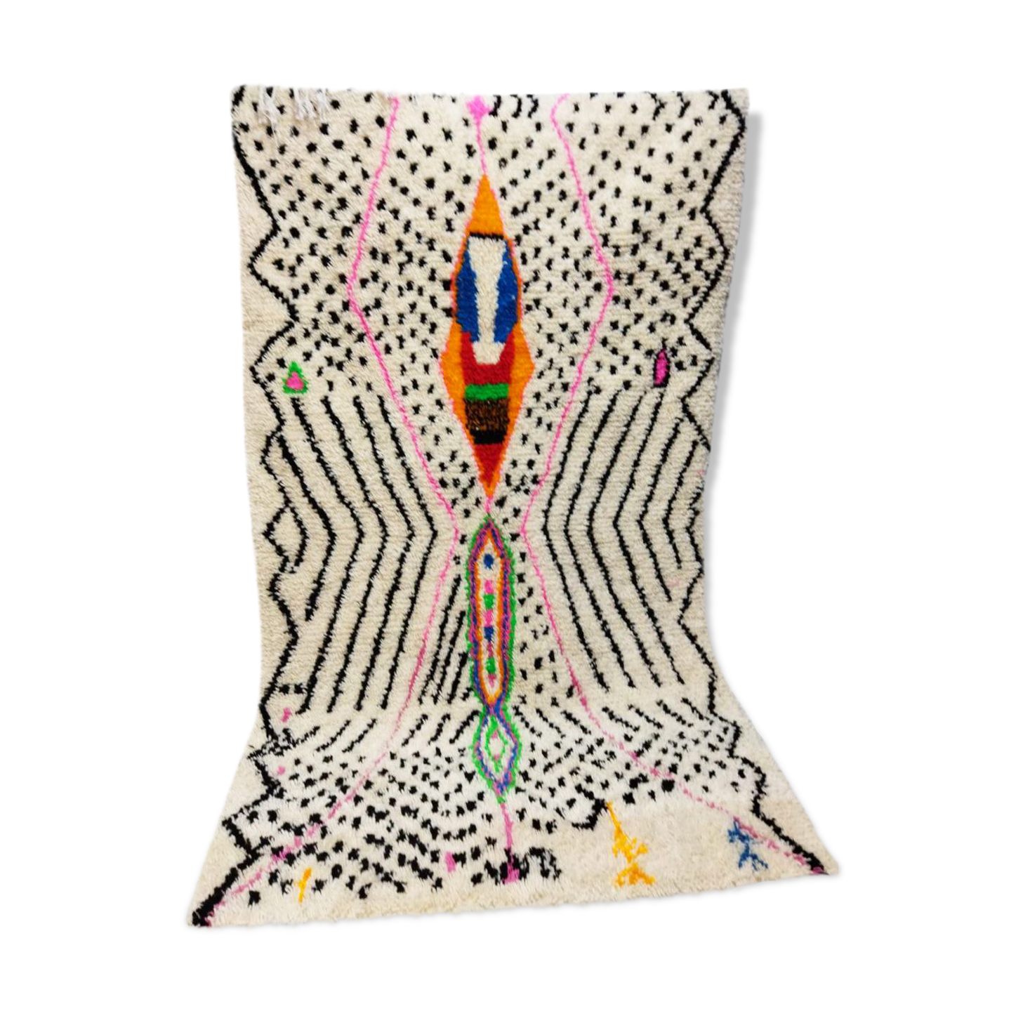 Moroccan berber carpet 246x150cm