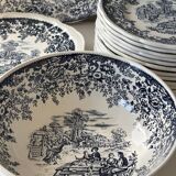 Luneville plates and dishes