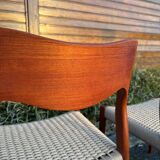 4 Niels Otto Møller chairs model 71