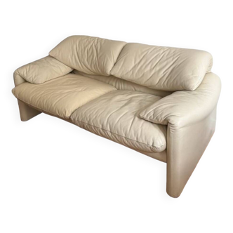 Maralunga leather sofa Cassina