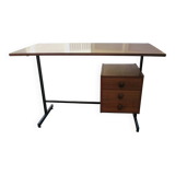 Scrivania vintage in teak, Italia, anni '70