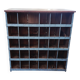 Workshop furniture with double-sided lockers