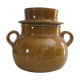 Glazed terracotta pot called pignate