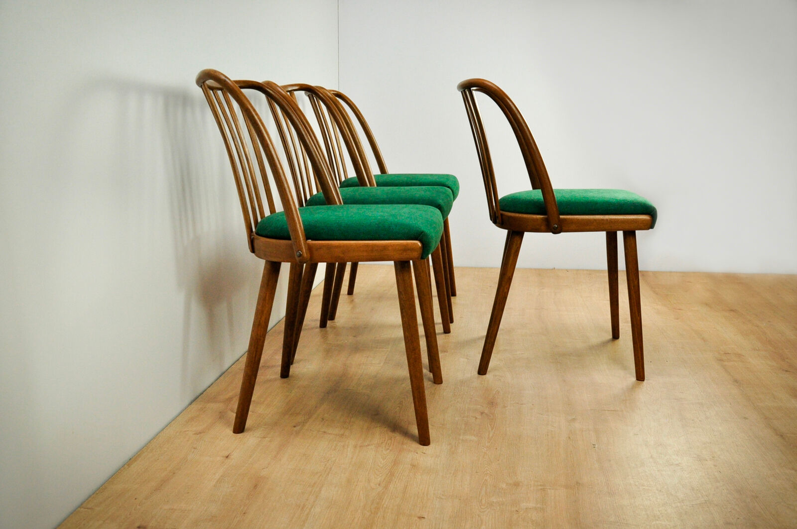 4 chairs by  Antonin Suman for Ton 1960