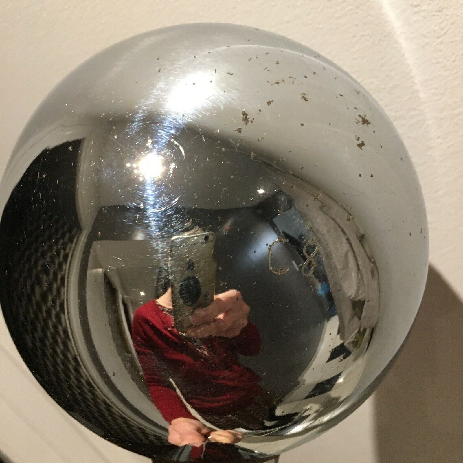 Old chrome Jumo lamp to be fixed with flexible