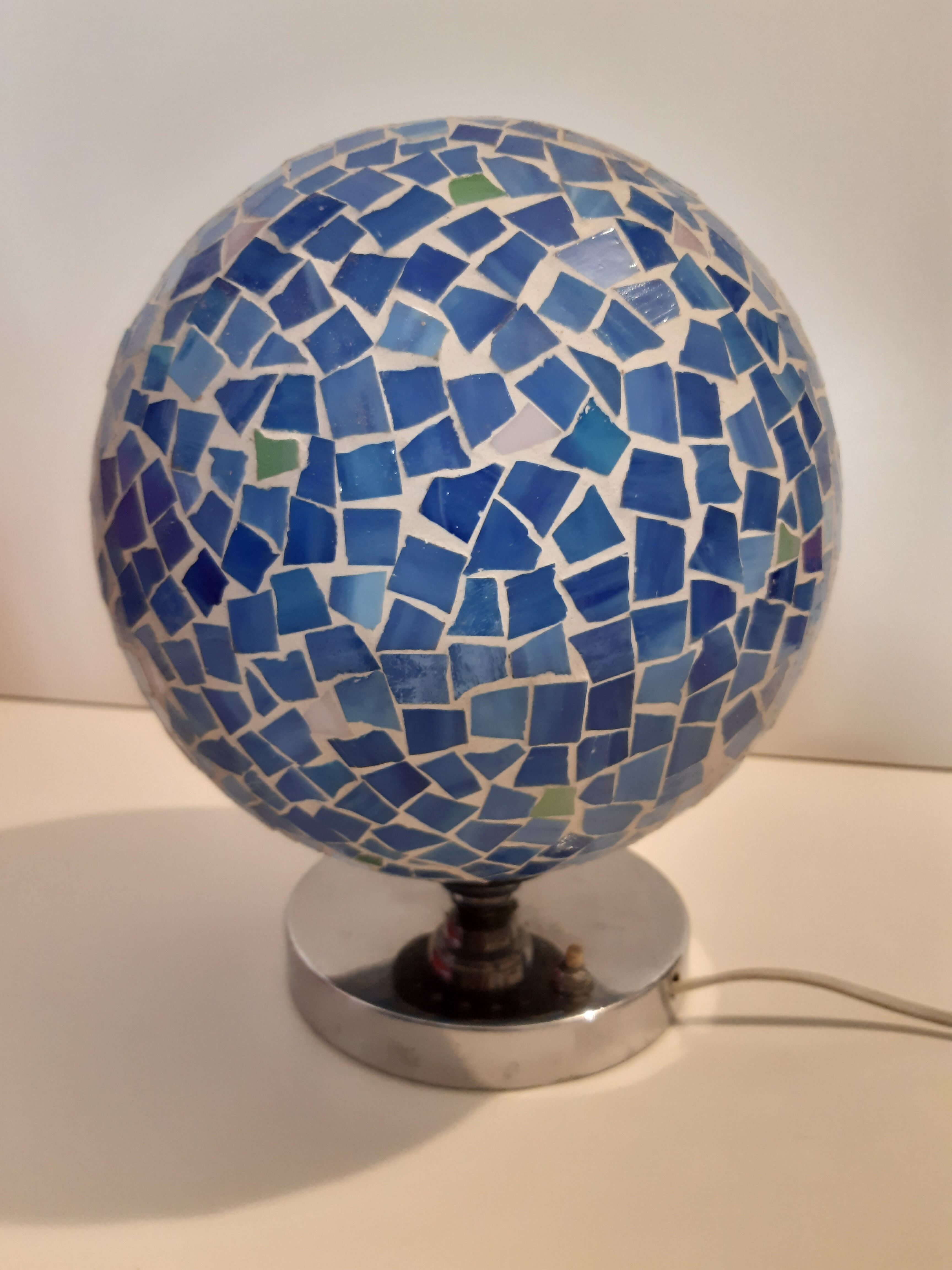 Lampe boule art deco