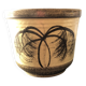Palm tree vase by Bay Keramik, West Germany