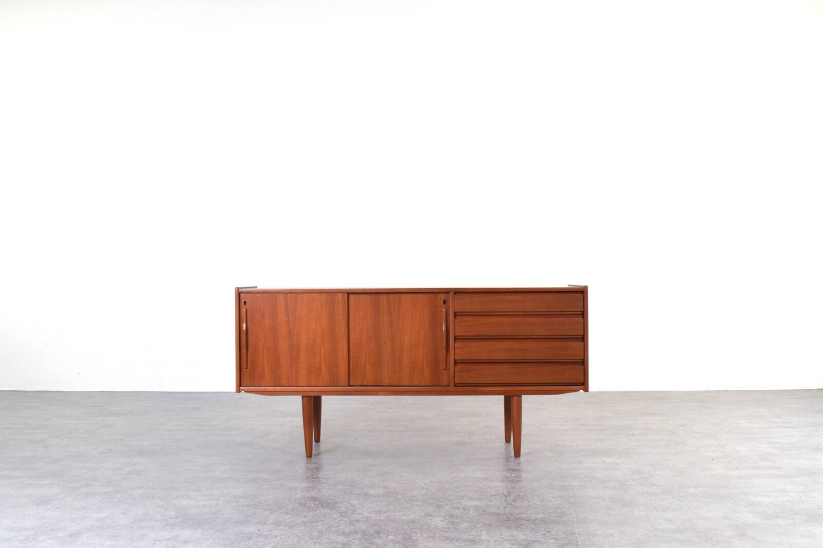Mid-Century Danish Teak Sideboard, 1960s.