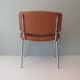Chaise d'appoint modèle 'Conseil' dessinée par Pierre Guariche pour Meurop Belgique 1960