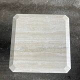 Table basse en travertin, vintage 1970