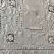 Exceptional old linen, very large embroidered tablecloth
