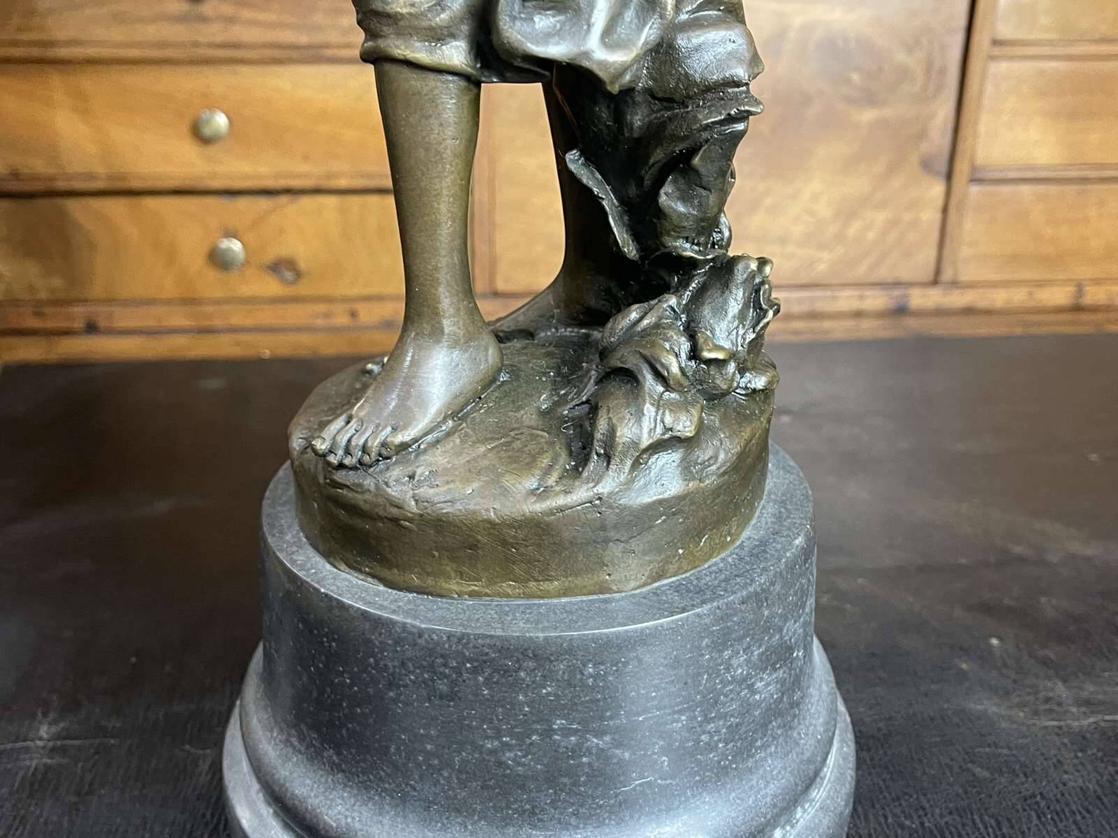 20th century bronze sculpture by Hippolyte François Moreau